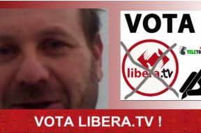Jacopo Venier vota Libera Tv
