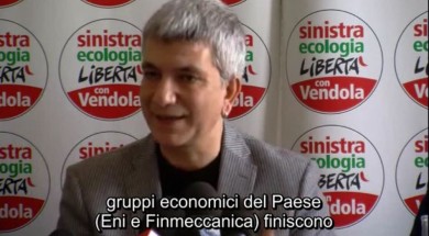 Nichi Vendola su Finmeccanica