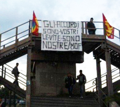 Taranto: BASTA OMICIDI IN FABBRICA E IN CITTA’! SALUTE, SICUREZZA, AMBIENTE!
