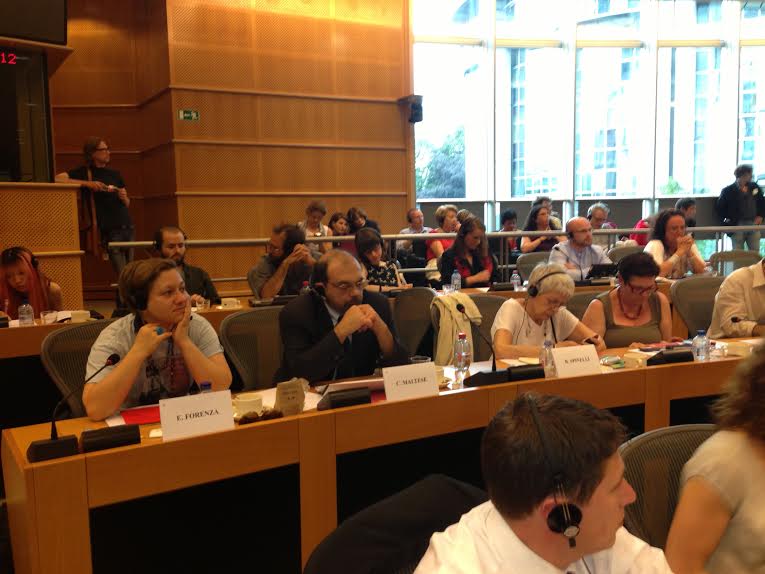 GUE-NGL : Prima riunione al Parlamento Europeo