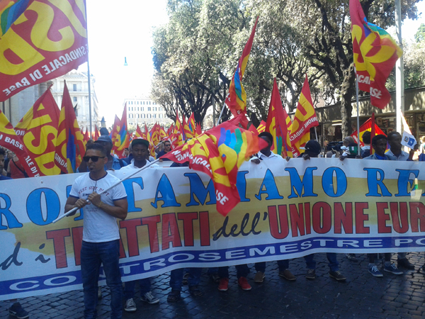 C’è chi dice no! Oggi a Roma la prima manifestazione contro Renzi apre il Controsemestre popolare
