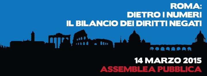 ROMA NON SI VENDE: manifestazione 19 marzo