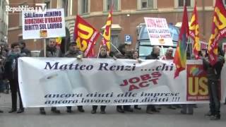 roma-16-gennaio-2014-contro-il-jobs-act-mobilitazione-usb-repubblicatv