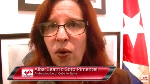 Alba Beatriz Soto Pimetel Ambasciatrice di Cuba