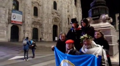 No war flash mob a Milano Gruppo