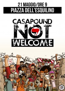 CASAPOUND NOT WELCOME
