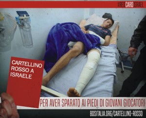 Cartellino rosso ad Israele 2