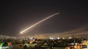 Bombardamento Damasco Siria